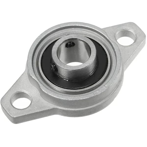 8 stk Kfl001 12mm selvjusterende lager i sinklegering