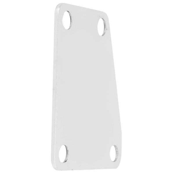 Gitar Halsplate 4‑Hulls Trapesformet Jern Reservedeler med 4 Skruer for Jazz Bass