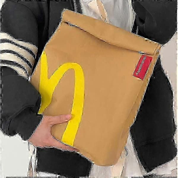 2025 McDonalds mönstrad ryggsäck resväska
