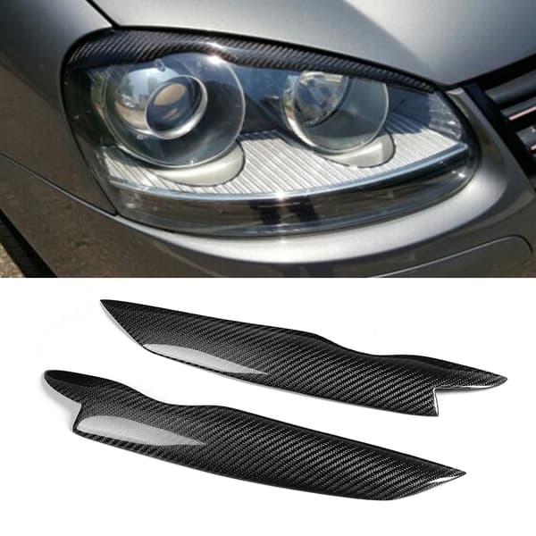 Par Carbonfiber Pandebryn Sticker Dekoration Trim