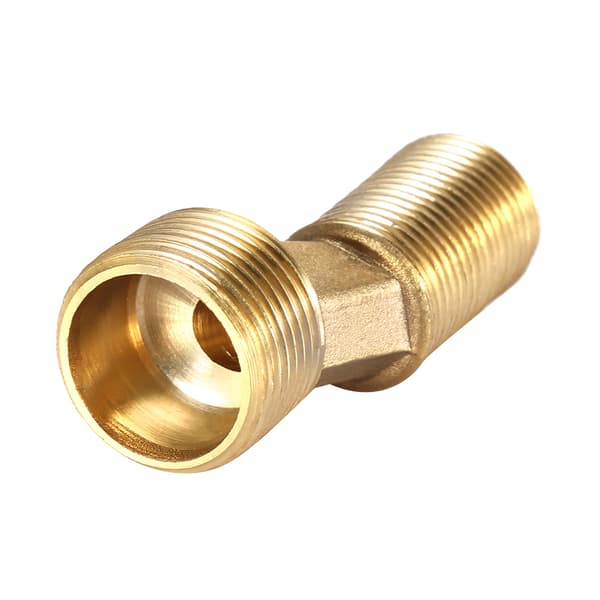 Hex Nippel 3/4\" x 1/2\" Npt Messing Rørfitting Vandrørs Tilslutningstilbehør