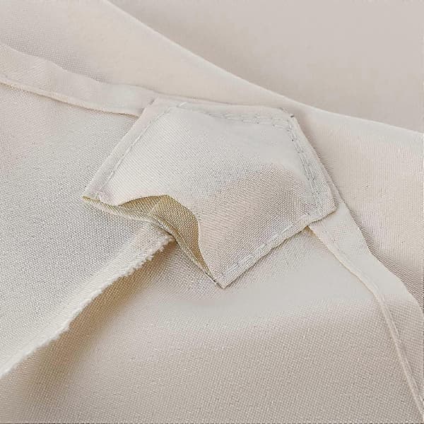 Erstatningsstoff Kompatibelt med hageparasoll, 3 m, 8 ribber beige