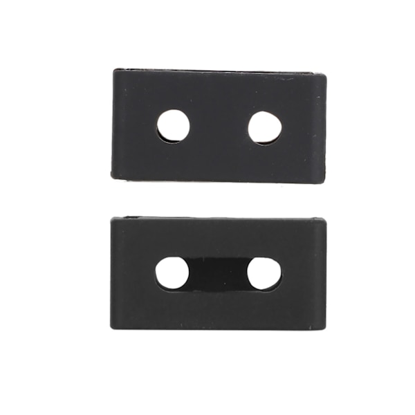 6 kpl Kellon Rannekkeen Lenkkirengas Kellon Hihnan Pidike Silmukka Turvapidike Sopii BA110 Musta 20mm