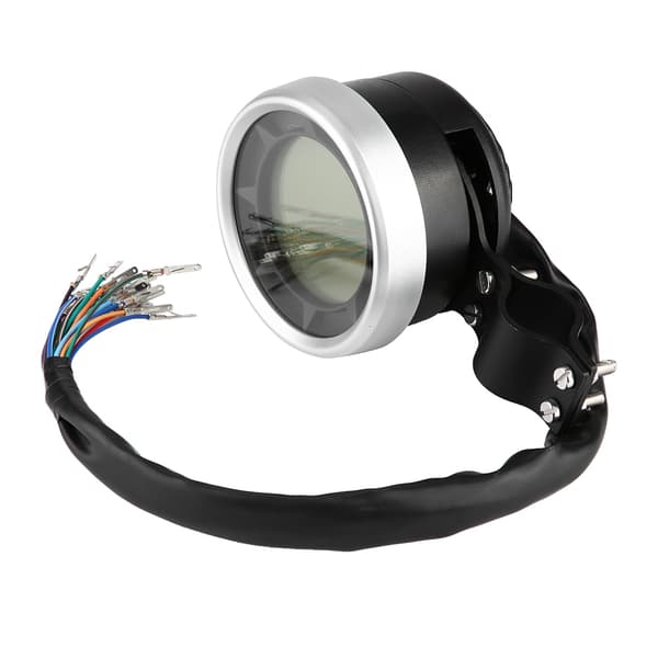 Motorcykel Multifunktionelt LCD Måler Tacho Speedometer Odometer Overspeed Advarsel