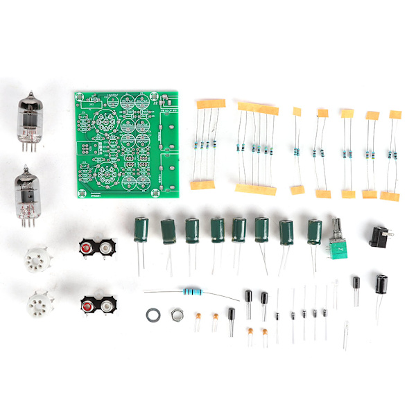 6J-I Elektronventil Pre amp Rør Stereo Bile Forforstærker Board Buffer Effektor DIY Kit