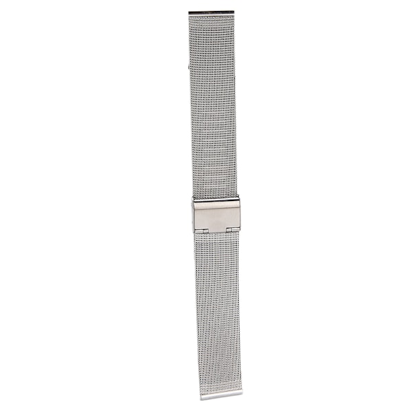 Metal Watch Strap Mesh Belt Watchband Woven Watch Strap Replacement Accessory Silver20MM