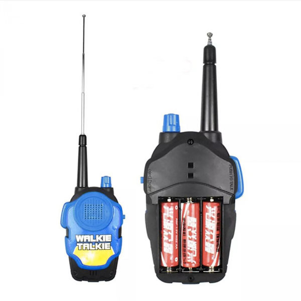 Walkie-talkie för barn i 2-pack, blå