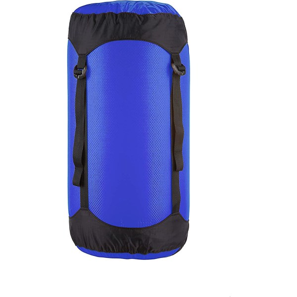 Vandtæt letvægts campingsovepose med kompressionssæk og tøjopbevaringspose