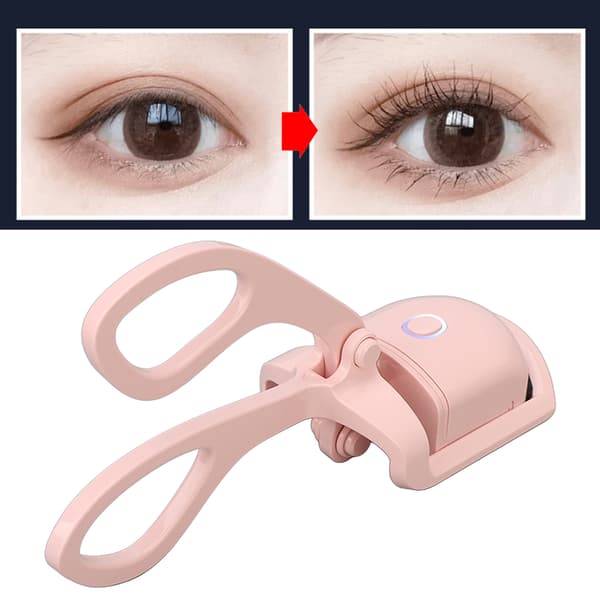 Electric Eyelash Curler, Rechargeable, Heated Eyelash Curler, Long-lasting, 2 Temperature Modes, Eyelash Tool
