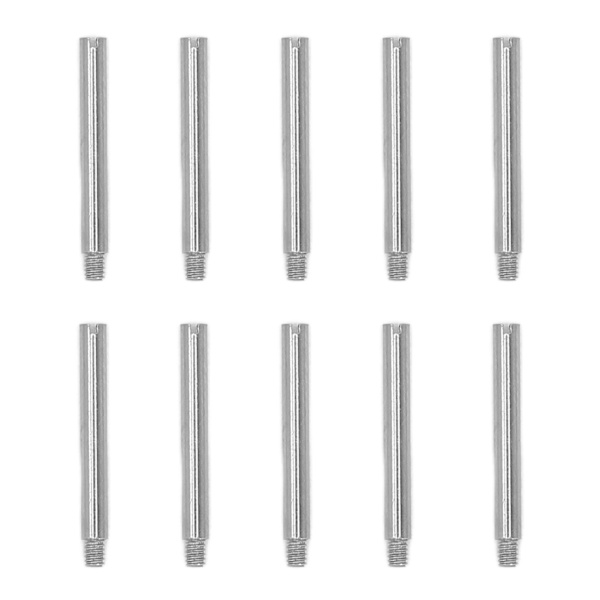Klockarmbands Skruvstift Professionell Stål Klockarmbands Skruvrör Reparationsverktyg Tillbehör för Urmakare 0.53 X 0.05in M0.05in