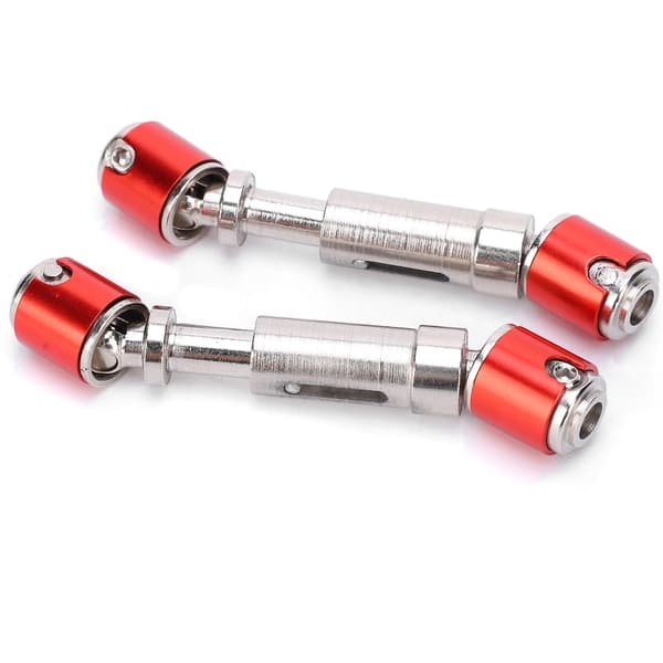 2 stk. 62 mm drivakseltilbehør i rustfrit stål, passer til Axial SCX10 1/10 RC bilmodel