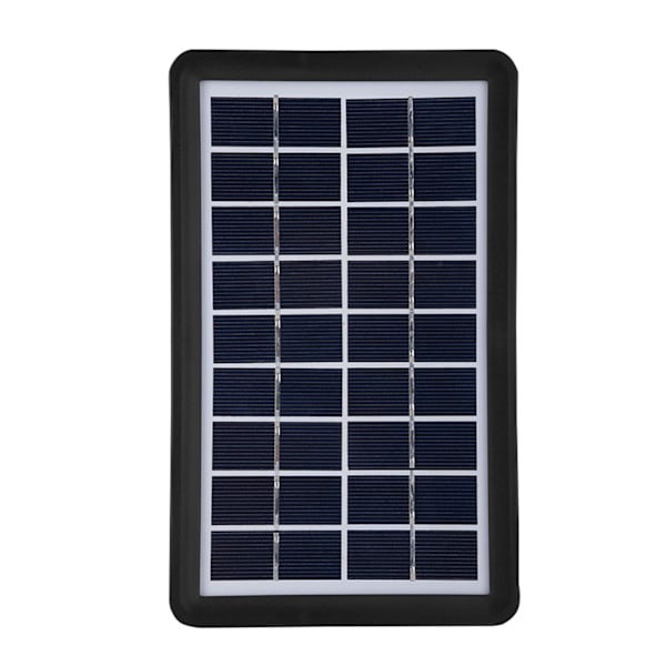 9V 3W Solpanel Vattentät 93% Ljustransmission Polykristallin Solcell