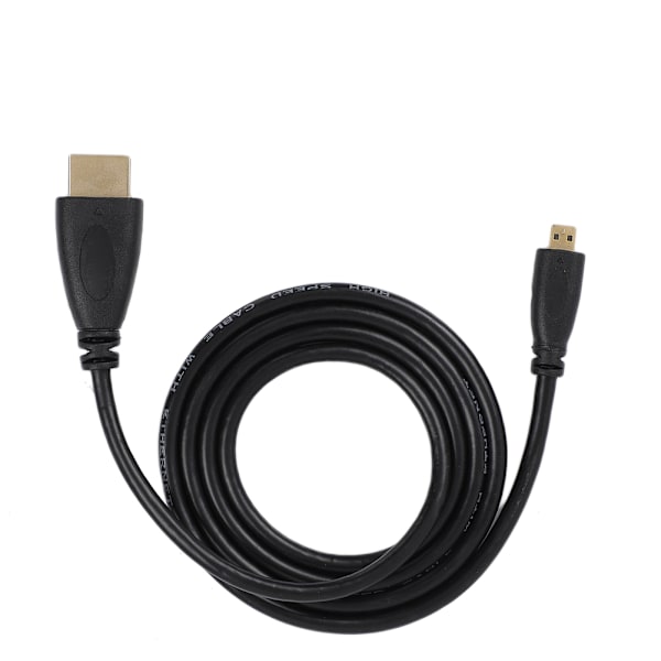 Micro-HDMI - HDMI -sovitinkaapeli 1440p/1080p/1080i/720p/480p, sopii Raspberry Pi 4B:lle