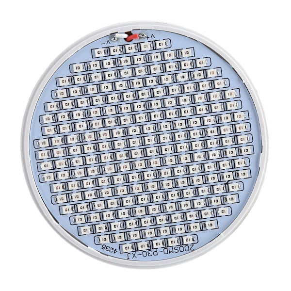 200 LED kasvivalolamppu, joustava pöytäkiinnike, sisäkasveille ja kukille, EU-pistoke