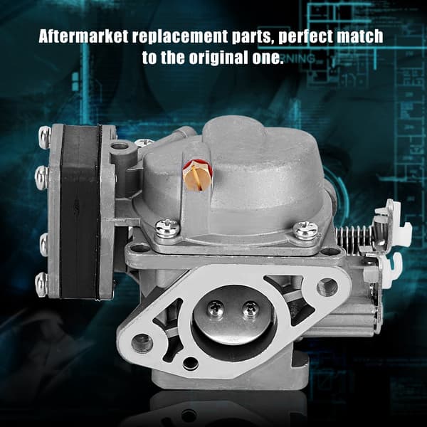 Universal Udenbordsmotor Kraftstofforgaser Kit Tilbehør Udskiftning 9.8HP