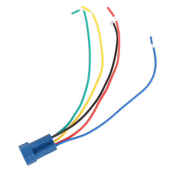 12V 0,6 tommer LED-lys Trykknap Selvlåsende Selvtilbageførende Vandafvisende Toggle Switch Blåt Lys