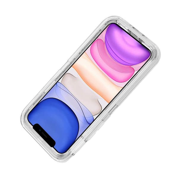 Støtsikkert Vanntett Støvtett Fleksibelt Transparent Mobilskall til iPhone 13