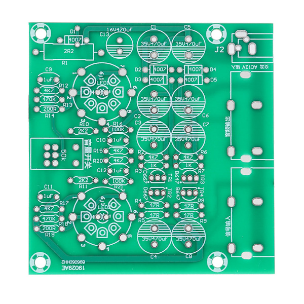 6J-I Elektronventil Pre amp Rør Stereo Bile Forforstærker Board Buffer Effektor DIY Kit