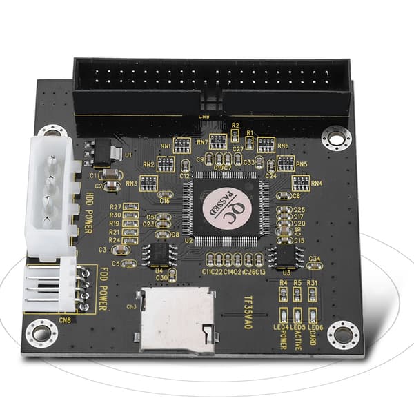 Micro SD til 2,5-tommers IDE Micro SD / TF Minnekort til IDE 40-pinners hannadapter