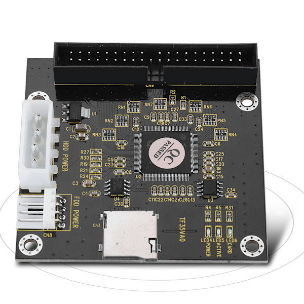 Micro SD til 2,5in IDE Micro SD / TF Hukommelseskort til IDE 40Pin Han Adapter
