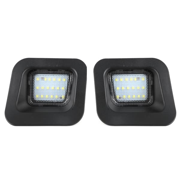 2 st LED-nummerplåtslampor för Dodge Ram 1500 2500 3500 2003-2018