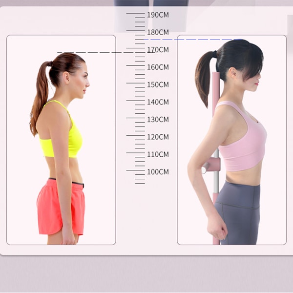Yoga Pukkelsretting Kroppsbygging Yoga Kroppspinner Kryss Åpen Skulder Skjønnhet Ryggform Trener Rosa