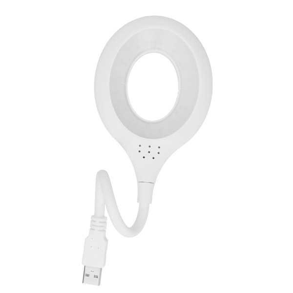 USB Portabel Lampa för Läsning med Ögonskydd Böjbar Hals Notebook Tangentbord Ljus LED Strömljus Lär dig Läsa Naturligt Ljus Sänglampa