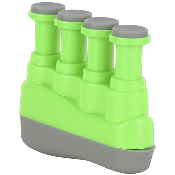 Sormivahvistin Liipaisinharjoittelu Käsivoimaharjoittelija Ergonominen Silikoniharjoittelija Kitaralle Vihreä