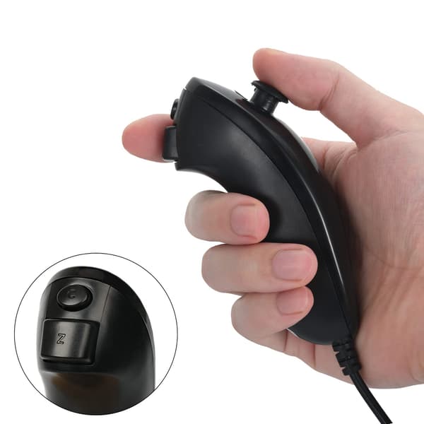 Control joystick game controller replacement compatible with Wii nunchaku control 0.15