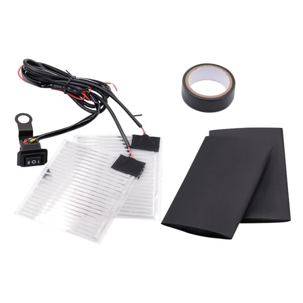 【BEMS】12V Motorcycle Heated Handlebar Grips Adjustable Temperature Electric Heat Handle Cover