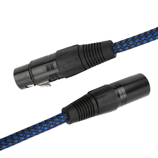 XLR Han til Hun Kabel Strækmodstandstråd til Frekvensmixer DMX Scene Lampe LydXLR Han til Hun 5m / 16.4ft