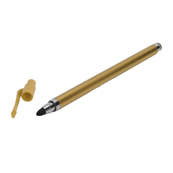 Touch Pen Aluminiumlegering Høy Nøyaktighet Stylus for IOS/Android Telefon og Nettbrett Gul