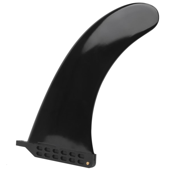 Klassisk 9-tums Single Fin för Longboard Paddle Board Multifunktionell Surfbrädetillbehör Svart 9