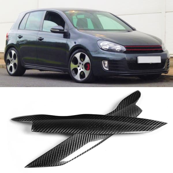 Par Carbonfiber Pandebryn Sticker Dekoration Trim