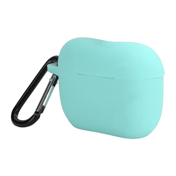 Silikonskal Skyddsfodral för IOS Earbuds Pro/III Bluetooth Headset Laddningsfodral Mintgrön