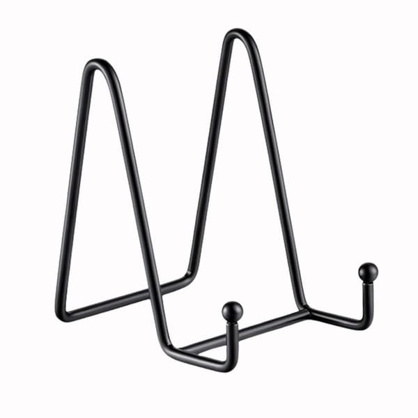 5 stk. metal tallerkenstativ, bogstativ, bakkeholder, displayholder