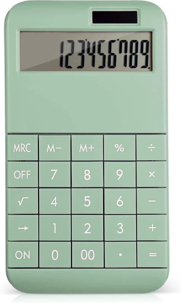 Scientific Calculator, Desktop Calculator, Basic Standard Desktop Calculator for Office, School, Business, Modern Design