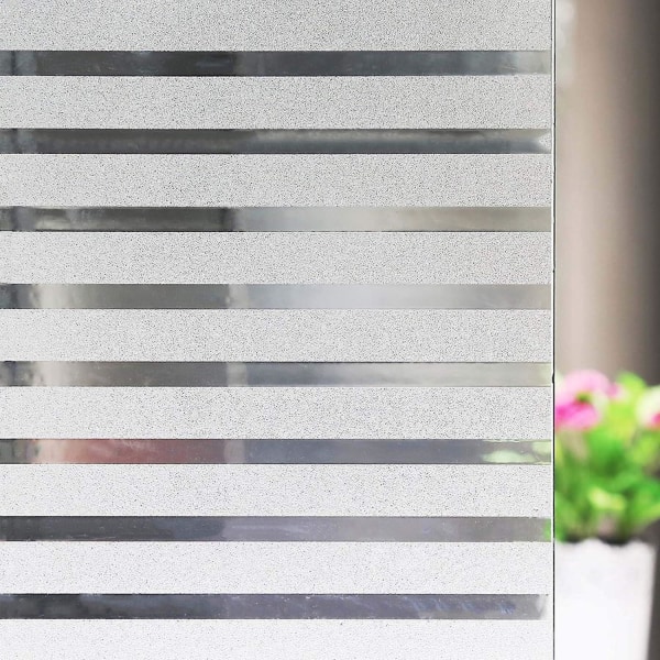 Stripes Privacy Window Film