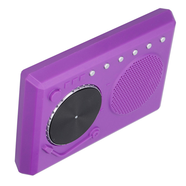 Mini DJ Leksak Barn Intellektuell Fest Musiklåda Spelar Musikinstrument Tillbehör Lila