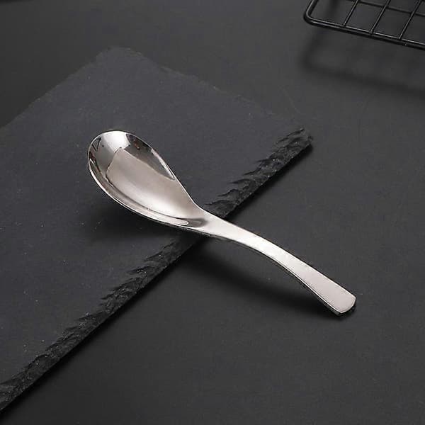 6 teskeer 14,3 cm, rustfrit stål