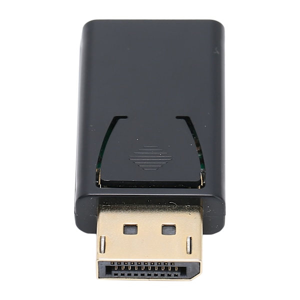 4K DP Han til HD Multimedie Interface Hun Adapter 1.4V Guldbelagt Konverter Sort