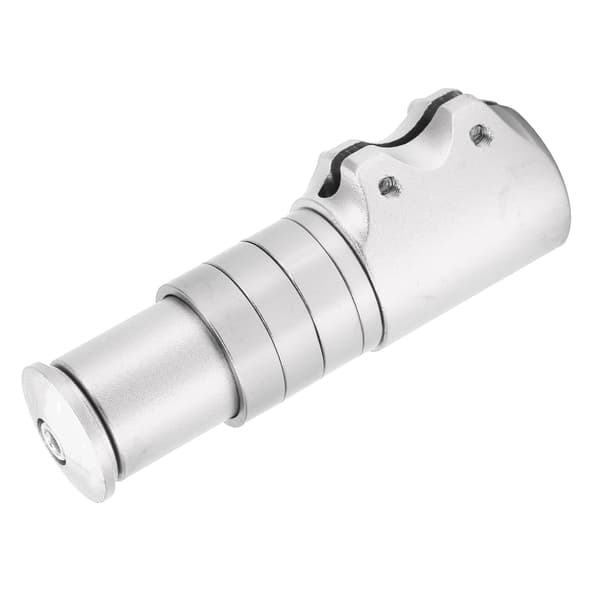 Bicycle Fork Steerer Tube Extender Aluminum Alloy Bike Stem Riser Handlebar Adapter Silver 0.6