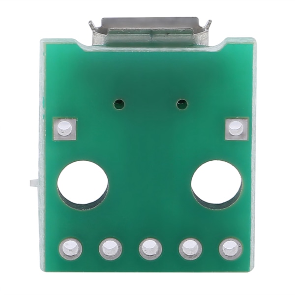 10 kpl Micro USB -naarasliitin DIP-adapterilevyyn 5-nastainen 2,54 mm nousu