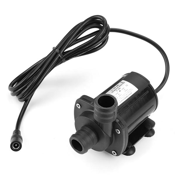 Mini Justerbar Hastighet Børsteløs Boost Vannpumpe 12V -40℃ ~100℃