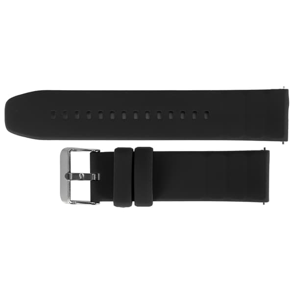 Silikone Rem Professionel Blød Quick Release Smart Watch Udskiftningstilbehør Passer til Amazfit GTR 4 Sort