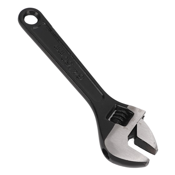 Säädettävä avain, leuka 45 terästä, suurempi karhennus, ripustusreikä, ammattilaisille, kotiin ja teollisuudelle, 6 tuumaa/150 mm