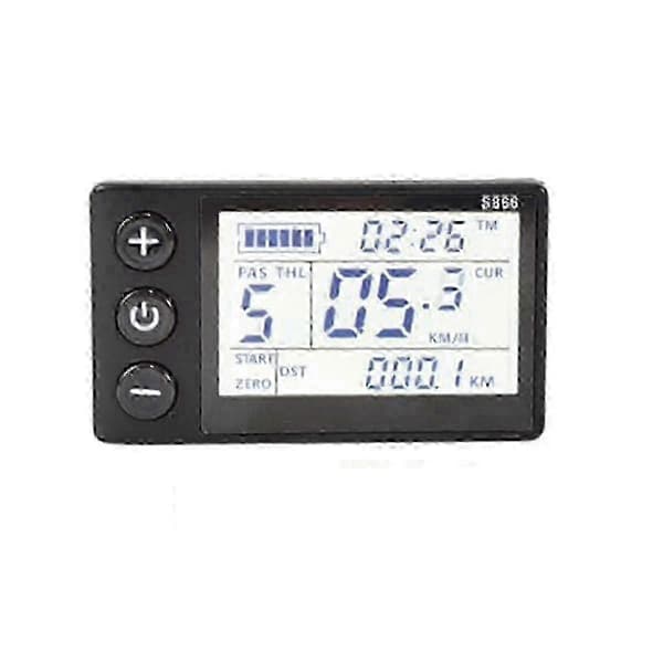 LCD-skjerm for elsykkel Vanntett