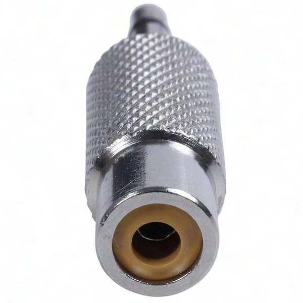 4x 3,5 mm han til RCA hun stereo lydadapter, sølv
