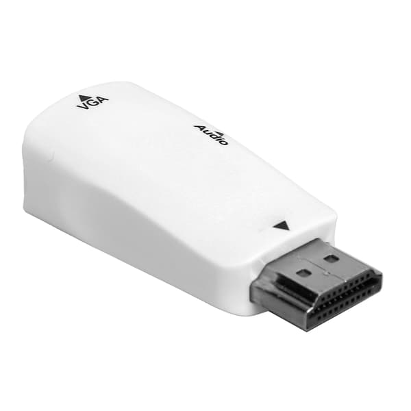 HD Multimedia Interface Han til VGA Hun Konverter Adapter til PC Laptop Projektor