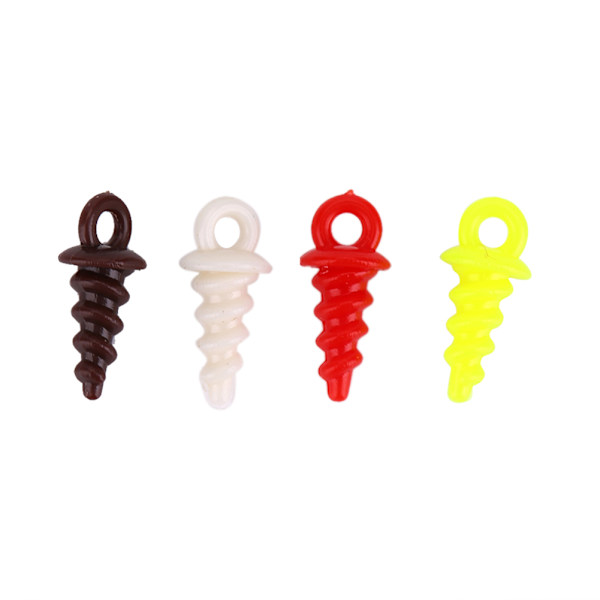 100 stk. Karpfiske Krokstopper Glidende Kroker Holder Terminal Tackle Plasttilbehør